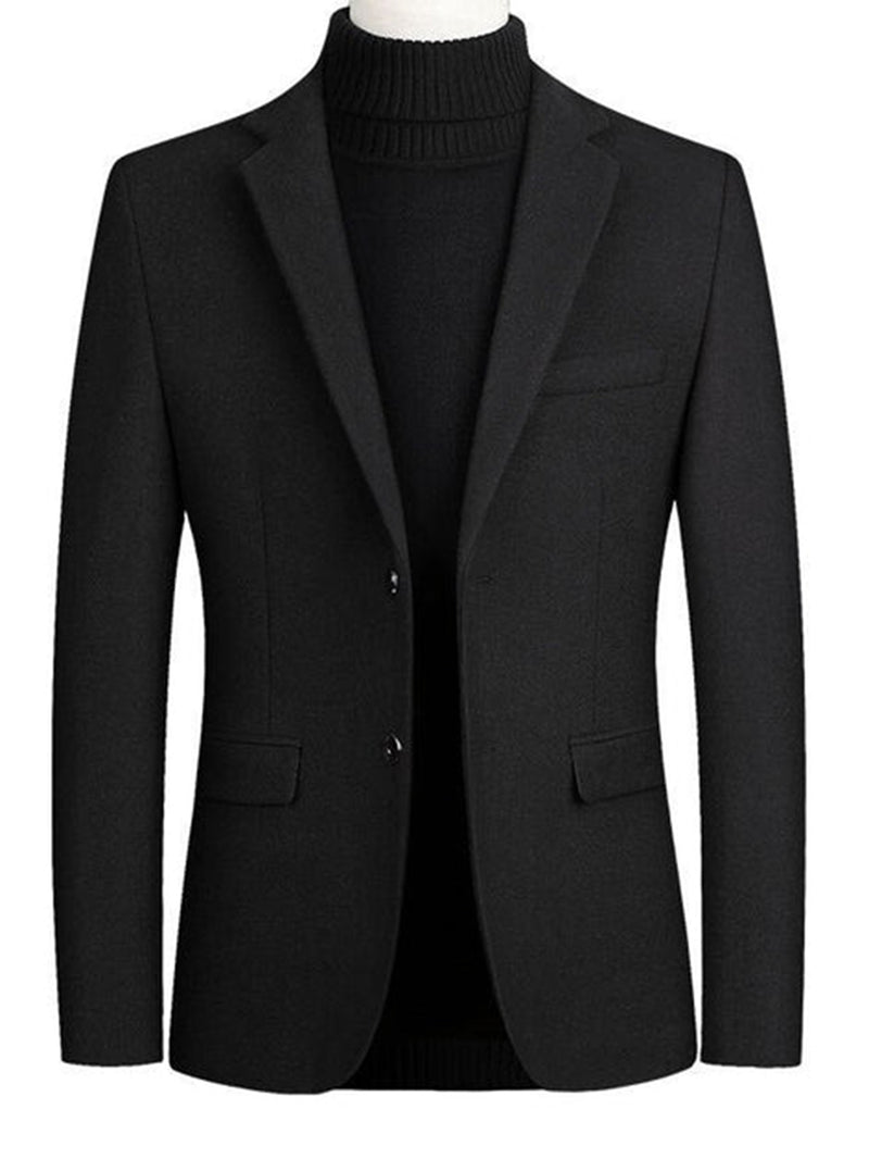 Premium Black Blazer For Men