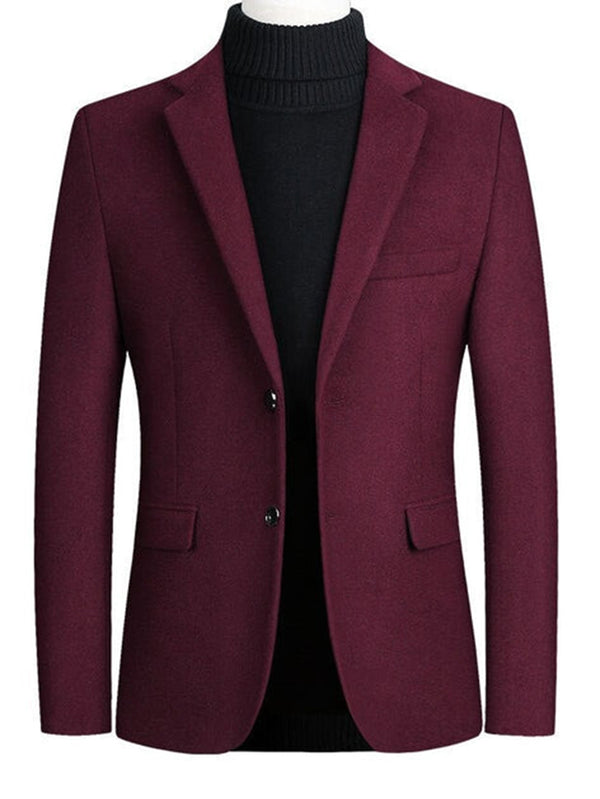 Premium Maroon Blazer For Men